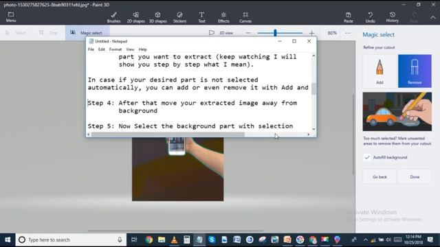 How To Make Picture Background Transparent | Windows Paint 3D New Feature смотреть онлайн