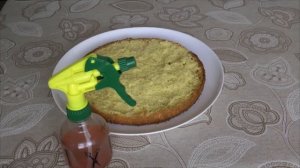 Пропитка бисквитного коржа.