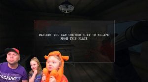 Прохождение игры Сиренаголовый. SirenHead напал на нас, но мы уплыли на лодке! Полное прохождение.