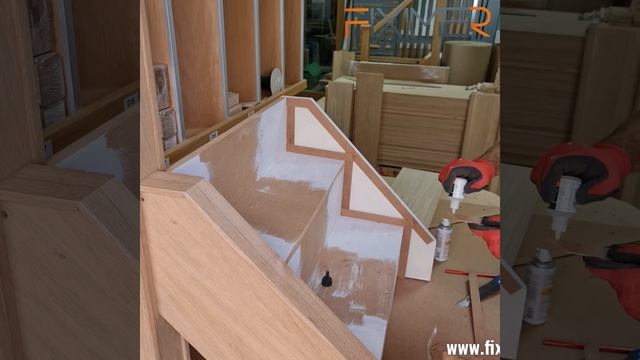 Oak stair Cladding. Simple and affordable way of transforming your staircase. смотреть онлайн