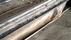 Замена заднего фартука на газельке.