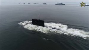 Всплытие подводной лодки