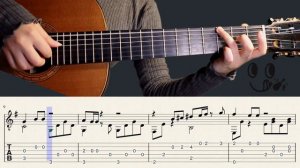 Yesterday - Beatles (Fingerstyle Tutorial with TAB)