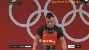 ОЛИМПИАДА 2020 - Тяжёлая Атлетика, до 67 кг - Результаты