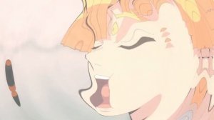 ЛЯПЫ 11 СЕРИИ 3 СЕЗОНА АНИМЕ КЛИНОК РАССЕКАЮЩИЙ ДЕМОНОВ ДЕРЕВНЯ КУЗНЕЦОВ.