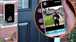 Умный дверной звонок с камерой и Wi-Fi