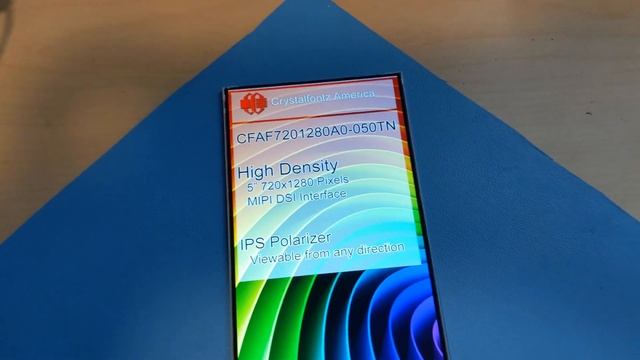 5" 720x1280 MIPI DSI IPS TFT Display - ILITEK ILI9881C Controller - High Density Display смотреть онлайн