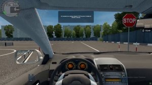 City Car Driving (обучение) - упражнение "горка" | Logitech g29