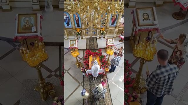 Икона Умягчение злых сердец - Семистрельная с Горы Афон
