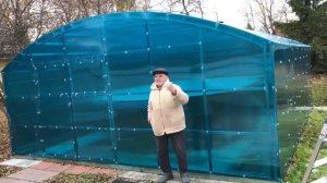 Павильон для бассейна из поликарбоната ОченьКрепко - подарок к Новому году