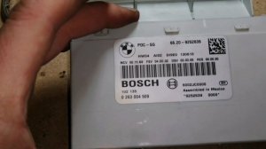 Ремонт блока управления парктроников BMW bosch 0 263 004 509