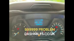 FORD TRANSIT 999999 & XXXX PROBLEMS Fix Mileage Correction Cluster Adjustment Repair DASHMILES.CO.U