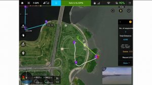 DJI GO – Интеллектуальный режим полета: облет по точкам