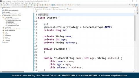Java Spring Boot Project From Scratch | Advance Java Project Step By Step | Advance Java |SimpliCod