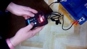 Тест аккумулятора АКОМ 75 а\ч.