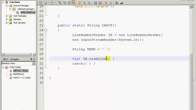 Java Functions - Creating Modular Code