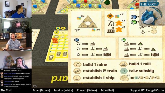 The Cost - 4p Teaching & Play-through by Heavy Cardboard смотреть онлайн