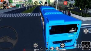 Поездка на автобусе ЛиАЗ 5292.71 в протон бас симулятор