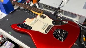 Squier/Fender Jaguar - Neck Shim and Raising the Bridge to Stop Slipping High E String!