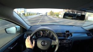 ЕДУ НА SKODA RAPID - ВИД ОТ ПЕРВОГО ЛИЦА!