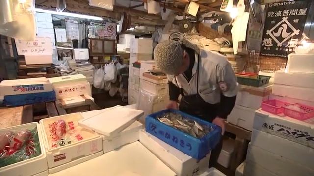 Японский рынок рыбы и морепродуктов Цукидзи смотреть онлайн