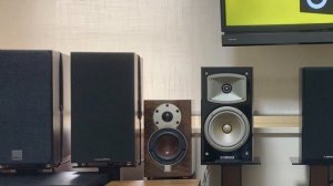 YAMAHA NS-B330 、 DALI MENUET SE / 真空管アンプ 300B で比較試聴