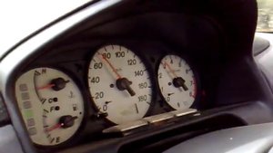 Mazda Premacy - разгон на исправной АКПП