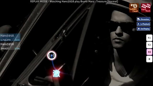 [osu!] Bruno Mars - Treasure (Hans5958) смотреть онлайн