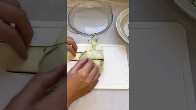 Конвертики из кабачка с сыром и помидорами смотреть онлайн