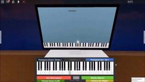I played Bohemian Rhapsody on Roblox Virtual piano