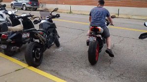 2021 Ducati Panigale V2 Stock Exhaust vs. Full Akrapovič Exhaust (Before and After plus Fly-By)