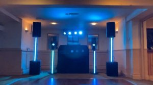 Mobile disco db technologies Opera 12 Sub 615 + 24 LED wall wash U’King ZQ-B136