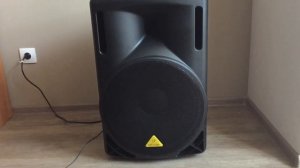 Тест колонки BEHRINGER EUROLIVE B215D 550W RMS