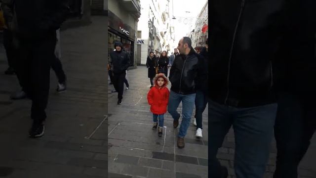 İstiklal cad. Yürüyüşümüz