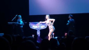 dita von teese in los angeles, palace theatre, 27 october 2019 guest of Marc Almond part 1