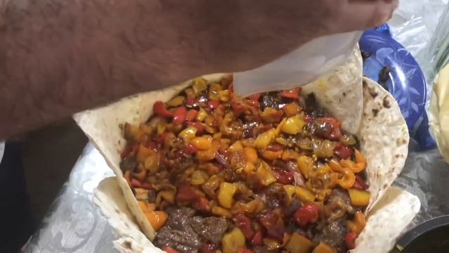 Шах плов микс с курицей, бараниной, говядиной, куриным сердцем и с болгарским перцем!!! смотреть онлайн