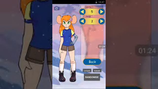 Создаю персонажей в игре "DressUp Game"