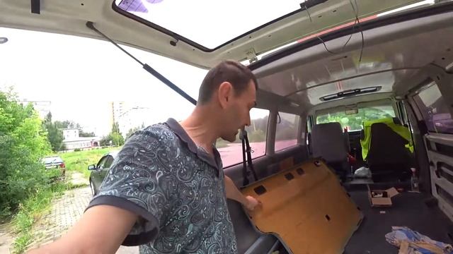обшивка задней двери Транспортер Т4