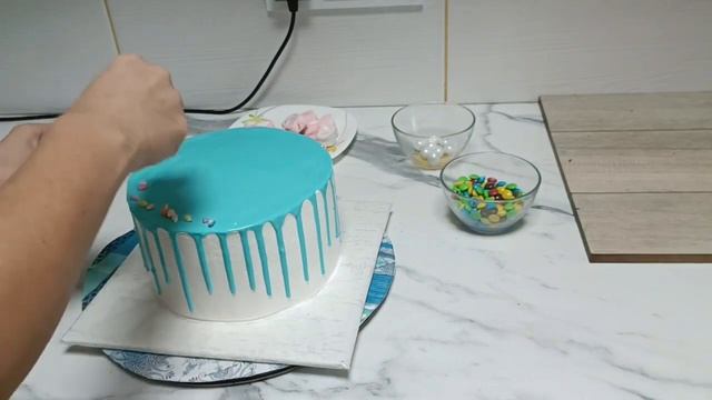 Оформление торта для мальчика смотреть онлайн