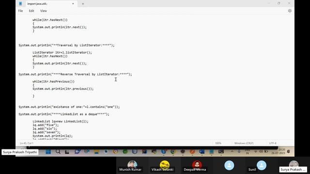 Arraylist LinkedList
