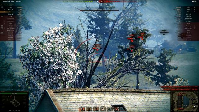 World Of Tanks ✵ STA 1 ✵ японский самурай,4100 урона,8 фрагов
