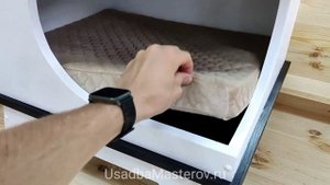 Прикроватная тумба домик для кошек и собак. Купить домик для собаки или кошки у производителя