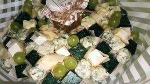 Букет из сыра "Сырные ассорти 101 комплимент"