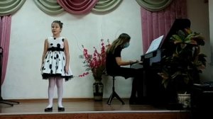 Золотарева Дарина "Песня про комара" из оперы М.Мусоргского"Борис Годунов"