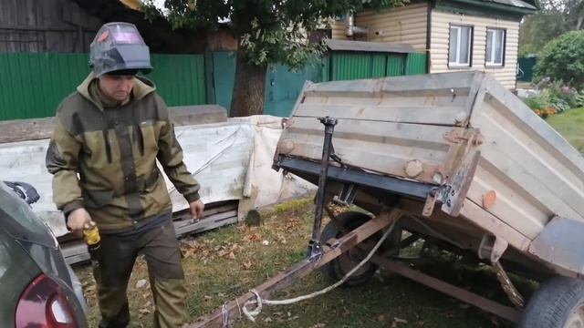 Тюнинг старенького прицепа своими руками