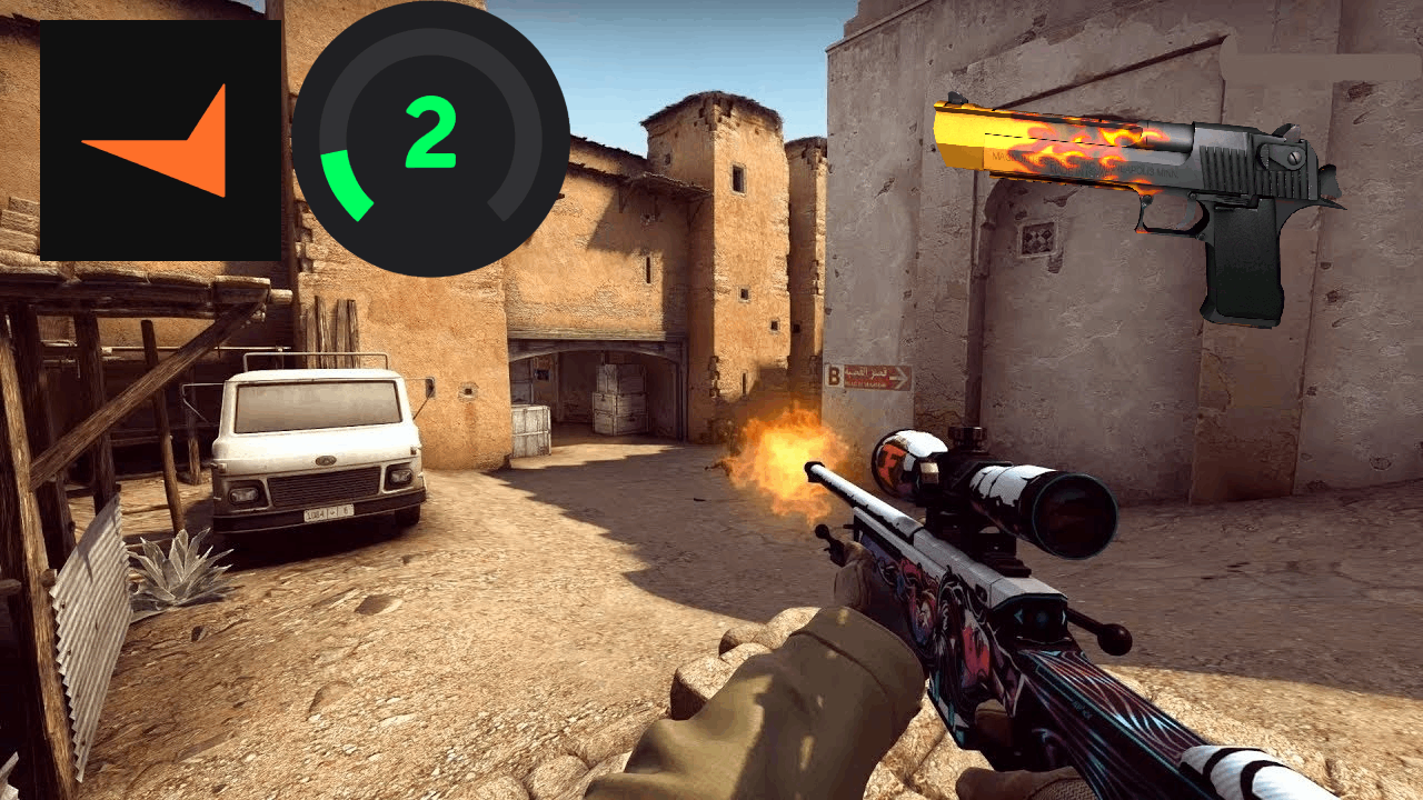 Второй левел faceit ДА Я НУб