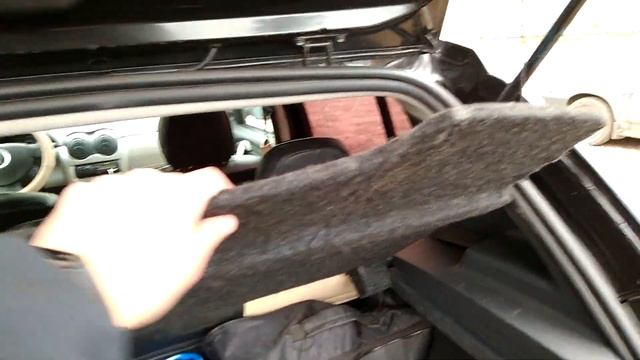 Акустическая полка для рено сандеро своими руками смотреть онлайн