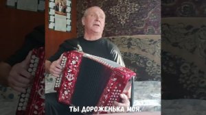 Ты дороженька моя. Красивая песня под гармошку.
