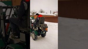 Самодельный минипогрузчик своими руками видео отвечаю на вопросы и коменты