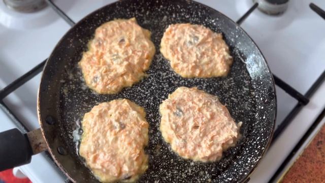 Сирники з морквою || Рецепт